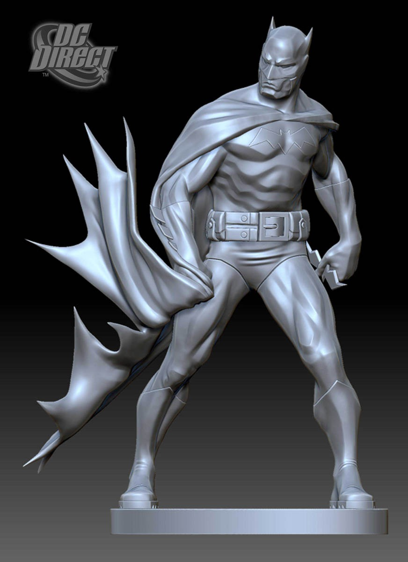 Illustration for article titled U.S. Mint Artist Uses Digital Sculpting to Model Batman and Darth Maul